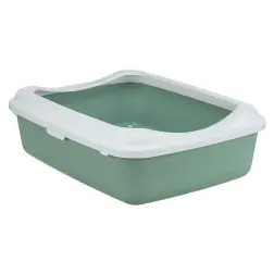Toilete "classic" C/ Rebordo salvia/branco Trixie - 1050130041