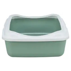 Toilete "classic" C/ Rebordo salvia/branco Trixie - 1050130041