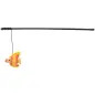 Bastao C/ Peixe Em Tecido P/ Gatos - 46 Cm Trixie