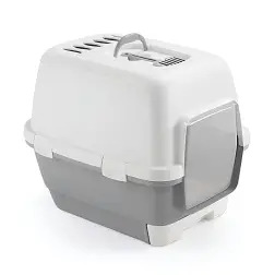 Toilete "cathy Clever & Smart" cinza 58x45x48c Stefanplast - 1050130038