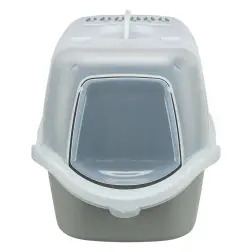 Toilete "vico Open Top" P/ Gatos cinza Claro/branco Trixie - 1050130036