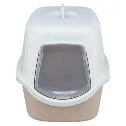 Toilete "vico" C/ Porta P/ Gatos blush/branco Trixie - 1050130035