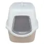 Toilete "vico" C/ Porta P/ Gatos blush/branco Trixie