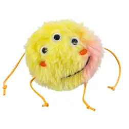 Monstro Em Pelucia C/ Catnip 10 Cm laranja/amarelo Trixie - 1040061542