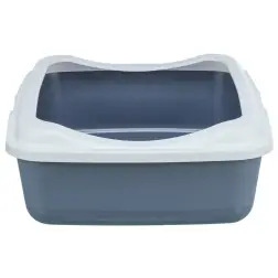 Toilete "classic" C/ Rebordo roxo/branco Trixie - 1050130040
