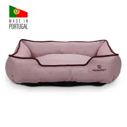 Cama "bucareste" 50x40x15 Cm rosa Homipet - 1040070363