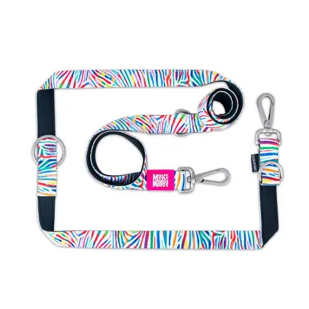 Max & Molly - Trela Multi "magic Zebra" tam. M Max&Molly - 1040220886