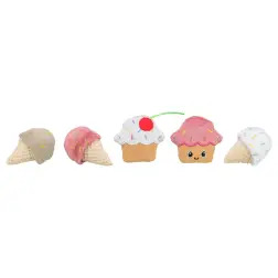 Gelados E Cupcakes Em Pelucia C/ Catnip - 7 Cm 36 Un Trixie - 1040061551