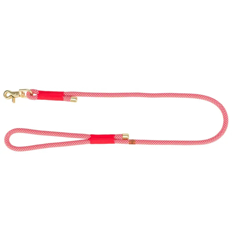 Trela "soft Rope" xs-s 1,20mt/ø6mm creme/vermelho Trixie