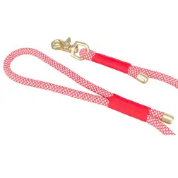 Trela "soft Rope" xs-s 1,20mt/ø6mm creme/vermelho Trixie - 1040221104