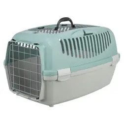 Transportadora "capri 3-open Top" cinza Claro/salvia Trixie - 1580090206