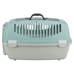 Transportadora "capri 3-open Top" cinza Claro/salvia Trixie - 1580090206