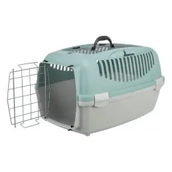 Transportadora "capri 3-open Top" cinza Claro/salvia Trixie #1 - 1580090206