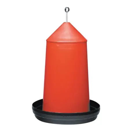 Comedouro Tremonha C/ Tampa P/ Galinhas - 18 Kg  » Faplana - 1040090831