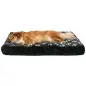 Colchao Rectangular "jimmy" 80x55 Cm preto Trixie