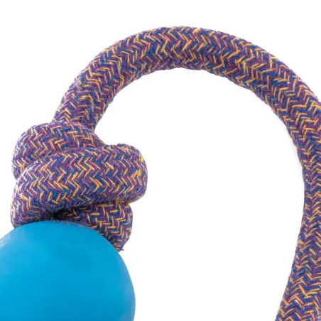 Beco Rope Ball S 5 Cm - Rope 30 Cm Azul BecoPets - 1040061312