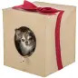 Gruta "present" 33x37x33 Cm castanho Claro Trixie