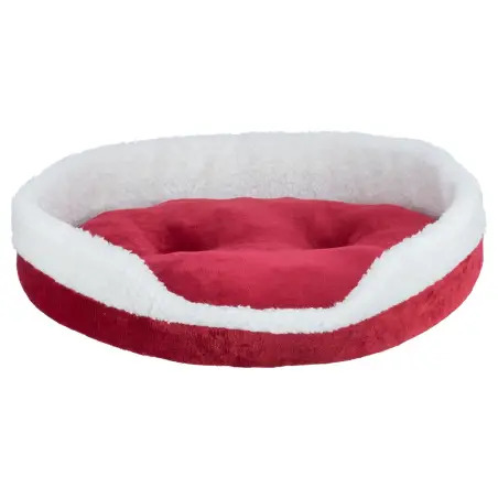 Cama "nevio" 55x45 Cm branca/vermelha Trixie - 1040070531