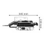 Lixadeiras de rolos - GBS 75 AE Professional 0601274707 Bosch