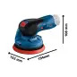 Lixadeira excêntrica sem fio - GEX 12V-125 Professional 0601372100 Bosch Lixadeira excêntrica sem fio - GEX 12V-125 Professional 0601372100 Bosch