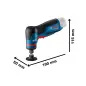 Rebarbadora rotativa - GWG 12V-50 S Professional 06013A7001 Bosch