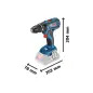 Berbequim sem fio - GSB 18V-28 Professional 06019H4008 Bosch Berbequim sem fio - GSB 18V-28 Professional 06019H4008 Bosch