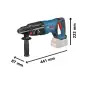Martelo perfurador sem fio SDS plus - GBH 18V-26 D Professional 0611916000 Bosch Martelo perfurador sem fio SDS plus - GBH 18V-26 D Professional 0611916000 Bosch