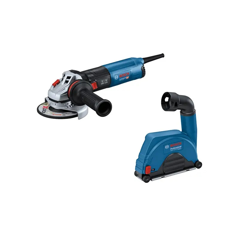 Rebarbadora GWS 14-125 + Coletor Pó GDE 115/125FC-T 0615A5004R Bosch