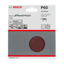 Lixa berbequim Best Wood: 125mm G60 x5 - 1220680129