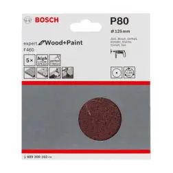 Lixa berbequim Best Wood: 125mm G80 x5 - 1220680130