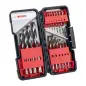 Conjunto de brocas para metal HSS PointTeQ ToughBox, 18 unidades, 1 - 10 mm 2608577350 Bosch