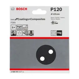 Excêntrica Best Stone: 125mm 8P. G120 x5 - 1220681649
