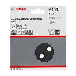 Excêntrica Best Stone: 115mm 8P. G120 x5 - 1220681705
