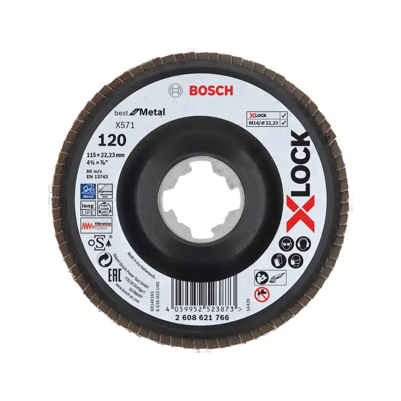 X-LOCK Lam.X571 B.Metal:115 c.plás.G120