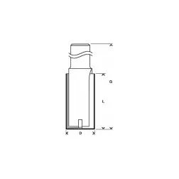 Fresa De Ranhura 12x18x81 - 1220682063