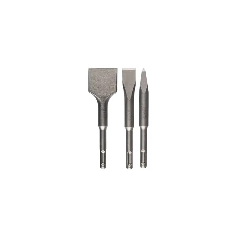 Conjunto de cinzeis PRO SDS plus-4C ponteiro 140 mm, plano 20 x 140, plano 40 x 140 mm, 3 unid. 2608690180 Bosch Conjunto de cinzeis PRO SDS plus-4C ponteiro 140 mm, plano 20 x 140, plano 40 x 140 mm, 3 unid. 2608690180 Bosch