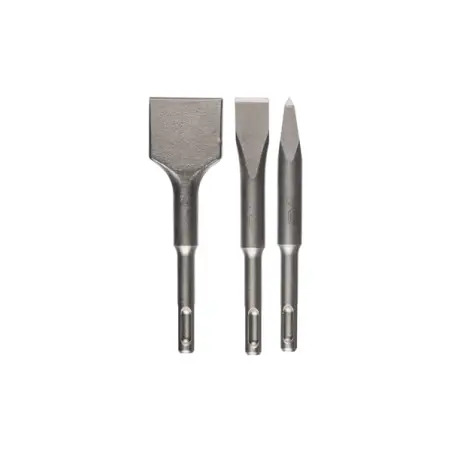 Set 3 Cinzéles standard SDS-plus: 140mm - 1220682593