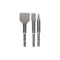 Conjunto de cinzeis PRO SDS plus-4C ponteiro 140 mm, plano 20 x 140, plano 40 x 140 mm, 3 unid. 2608690180 Bosch Conjunto de cinzeis PRO SDS plus-4C ponteiro 140 mm, plano 20 x 140, plano 40 x 140 mm, 3 unid. 2608690180 Bosch