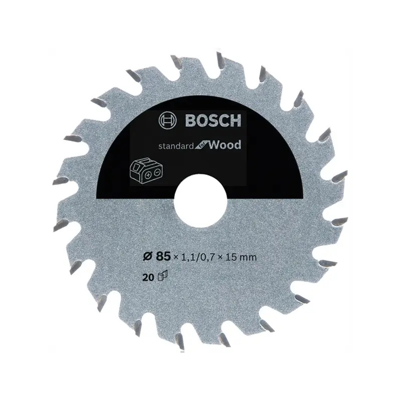 Lâmina de serra circular PRO Wood cordless, 85 x 1,1 x 15 mm 2608837666 Bosch Lâmina de serra circular PRO Wood cordless, 85 x 1,1 x 15 mm 2608837666 Bosch