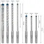 Conjunto de brocas para martelo EXPERT SDS plus-7X, 5/6/6/8/8/10/12 mm, 7 unidades 2608900195 Bosch