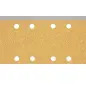 Lixa EXPERT C470 com 8 furos para lixadeiras orbitais, 93 x 186 mm, G 40, 10 unidades 2608900853 Bosch Lixa EXPERT C470 com 8 furos para lixadeiras orbitais, 93 x 186 mm, G 40, 10 unidades 2608900853 Bosch