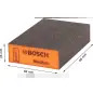 Bloco EXPERT S471 Standard, 69 x 97 x 26 mm, médio 2608901169 Bosch Bloco EXPERT S471 Standard, 69 x 97 x 26 mm, médio 2608901169 Bosch