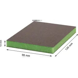 Esponja EXPERT: 98x 120 x 13mm:superfino #1 - 1220683395