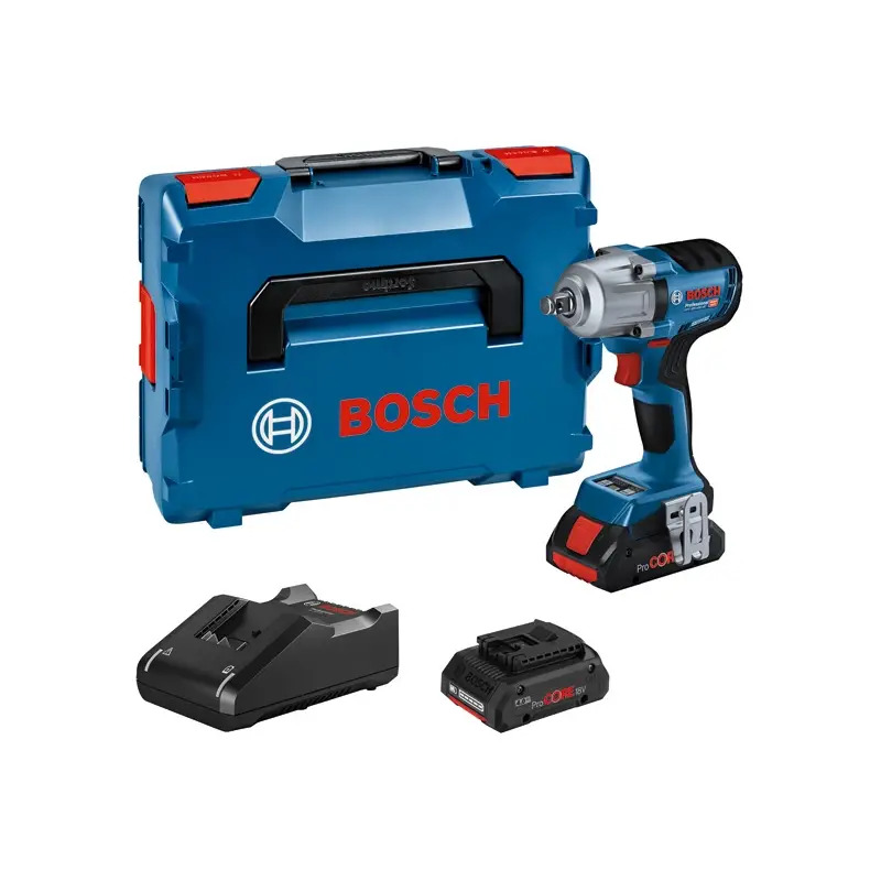 Chave de impacto sem fio - GDS 18V-450 HC Professional 06019K4002 Bosch Chave de impacto sem fio - GDS 18V-450 HC Professional 06019K4002 Bosch