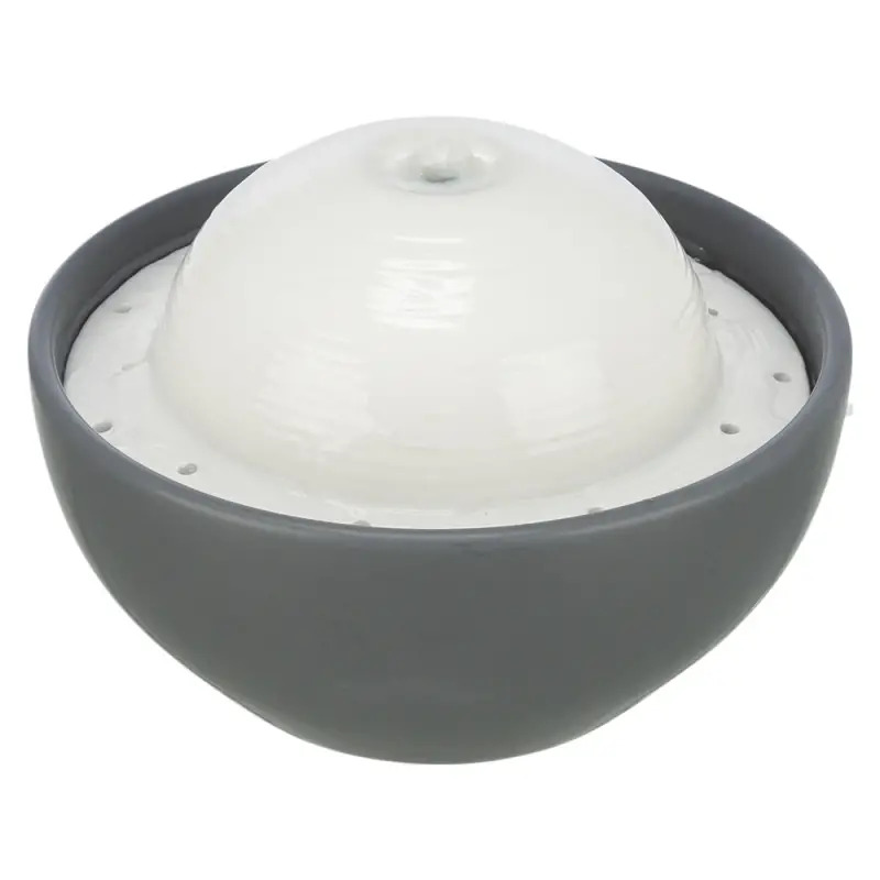 Bebedouro/fonte "vital Dome" 1,5 Lt cinzento/branco Trixie Bebedouro/fonte "vital Dome" 1,5 Lt cinzento/branco Trixie