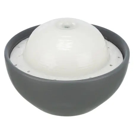 Bebedouro/fonte "vital Dome" 1,5 Lt cinzento/branco Trixie - 1040090764