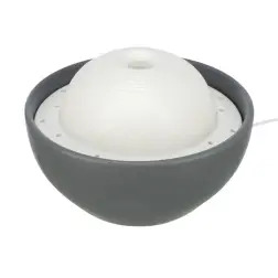Bebedouro/fonte "vital Dome" 1,5 Lt cinzento/branco Trixie #7 - 1040090764
