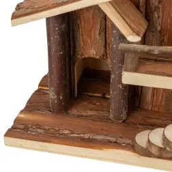 Casa "jule" Em Madeira Natural P/ Hamsters 25x21x18 C Trixie #4 - 1040160137