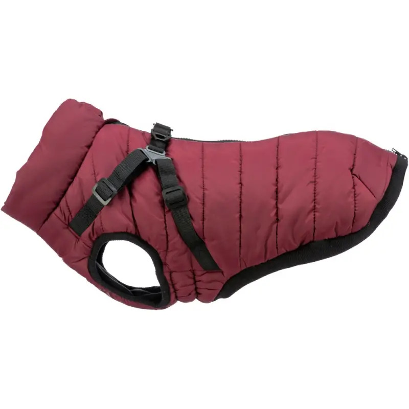 Capa "pirou" C/ Peitoral P/ Caes 24 Cm vinho Trixie Capa "pirou" C/ Peitoral P/ Caes 24 Cm vinho Trixie