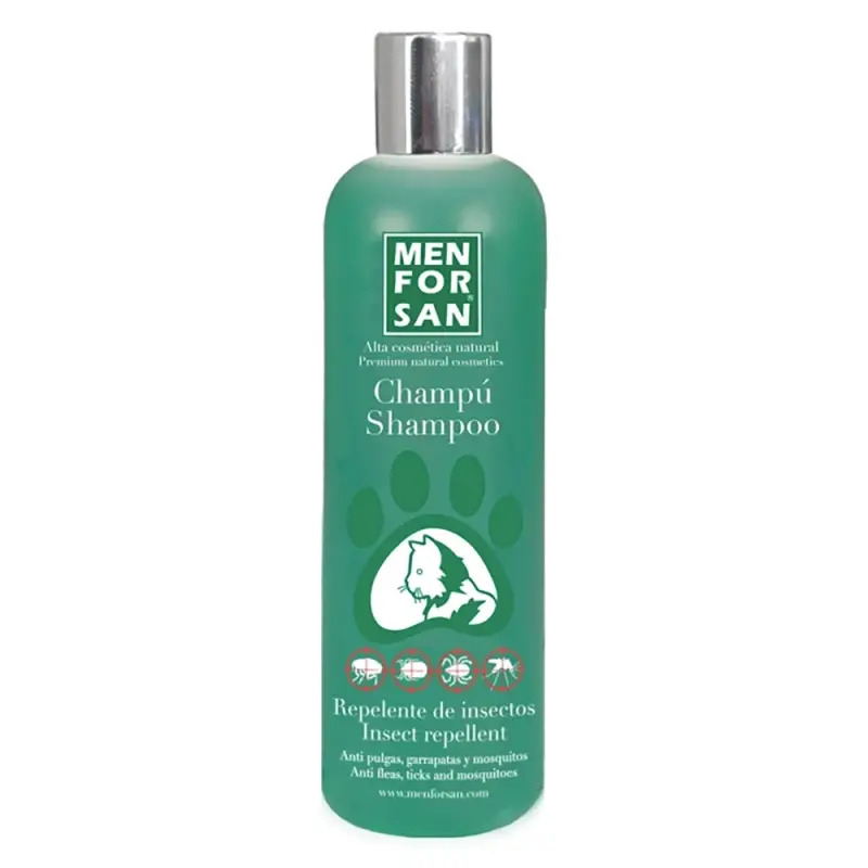 Mfs - Shampoo Repelente De Parasitas P/ Gatos 300 M Diversas